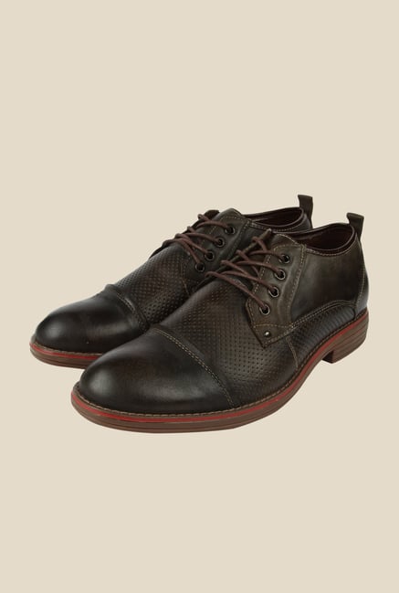 Spunk Patrick Dark Brown Derby Shoes Spunk Patrick Dark Brown Derby Shoes