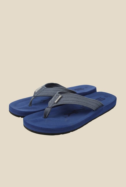 Spunk Flinch Grey & Navy Flip Flops Spunk Flinch Grey & Navy Flip Flops