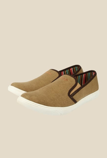 Spunk Scorpius Brown Canvas Shoes Spunk Scorpius Brown Canvas Shoes