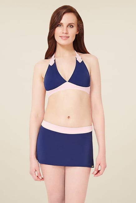 Amante Navy Swimwear Skirtini Amante Navy Swimwear Skirtini