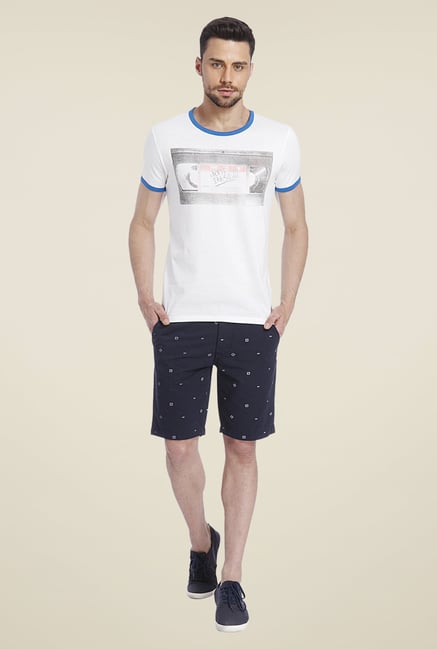 Jack & Jones White Graphic Print T Shirt Jack & Jones White Graphic Print T Shirt