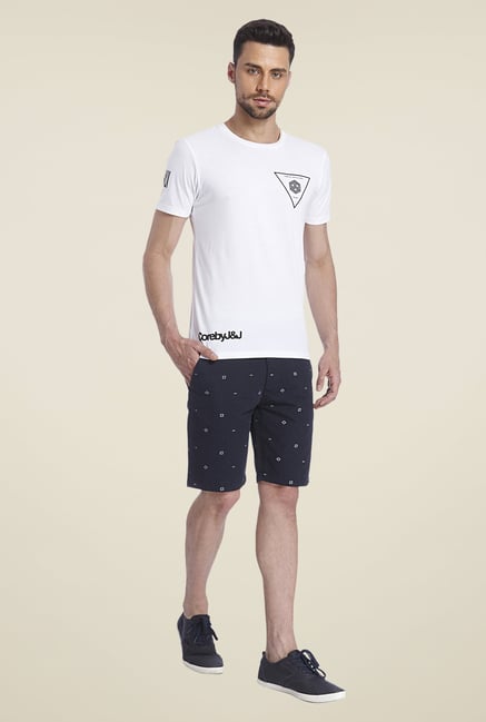 Jack & Jones White Printed T Shirt Jack & Jones White Printed T Shirt