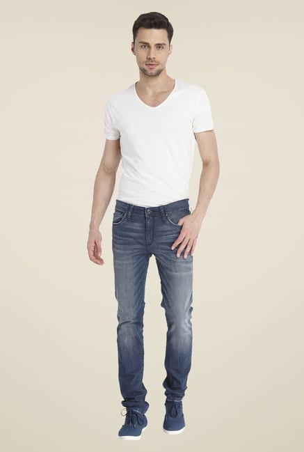 Jack & Jones Blue Skinny Fit Jeans Jack & Jones Blue Skinny Fit Jeans