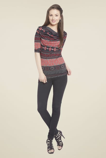 Globus Black Regular Fit Top Globus Black Regular Fit Top