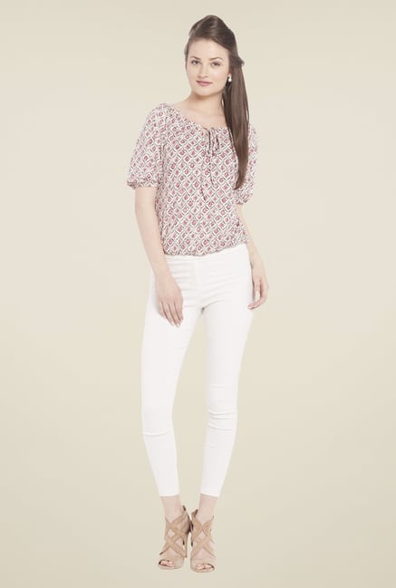 Globus Pink Printed Top Globus Pink Printed Top