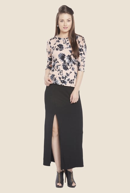 Globus Peach Floral Print Top Globus Peach Floral Print Top