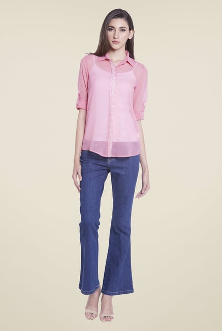 Globus Pink Solid Top Globus Pink Solid Top