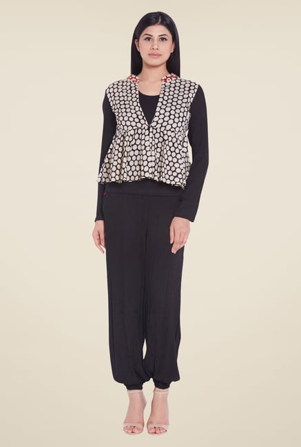 Globus Black Cotton Top Globus Black Cotton Top