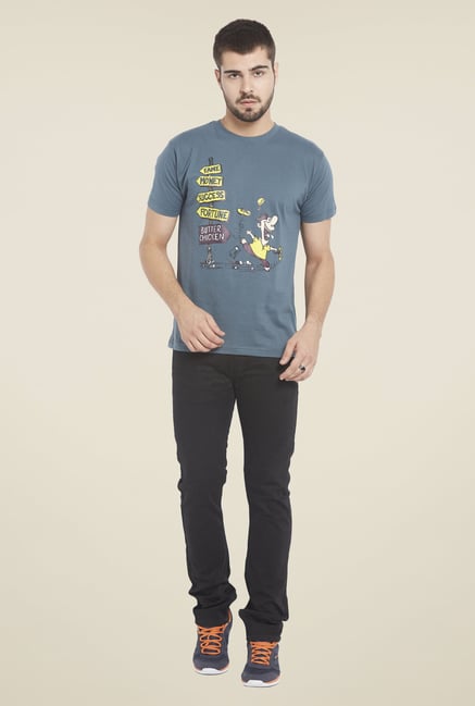 Globus Green Printed T Shirt Globus Green Printed T Shirt