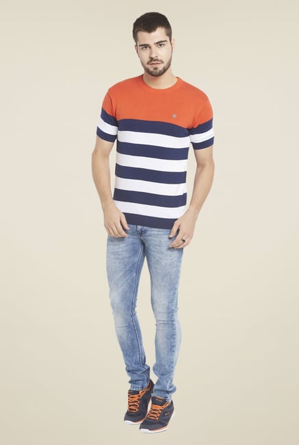 Globus Multicolor Striped T Shirt Globus Multicolor Striped T Shirt
