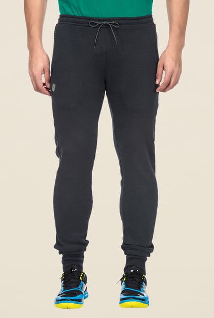 Puma Grey Cotton Track Pants Puma Grey Cotton Track Pants