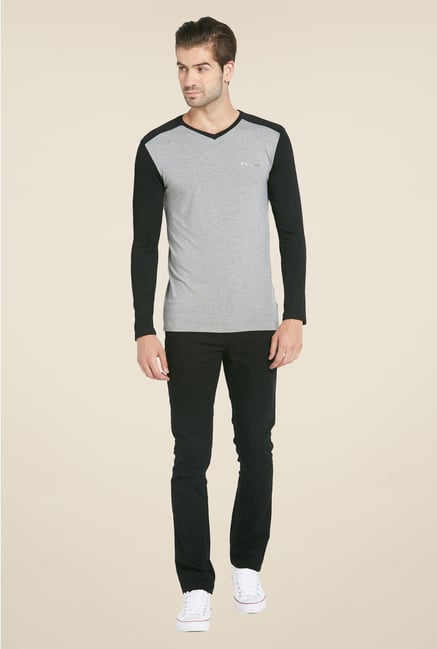 Globus Grey Solid T Shirt Globus Grey Solid T Shirt