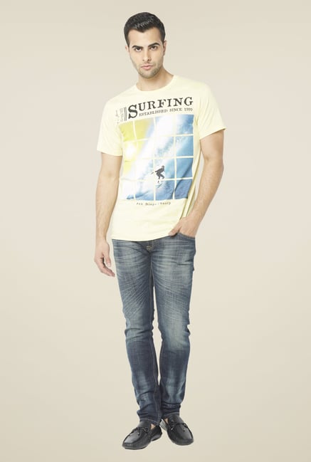 Globus Beige Graphic Print T Shirt Globus Beige Graphic Print T Shirt