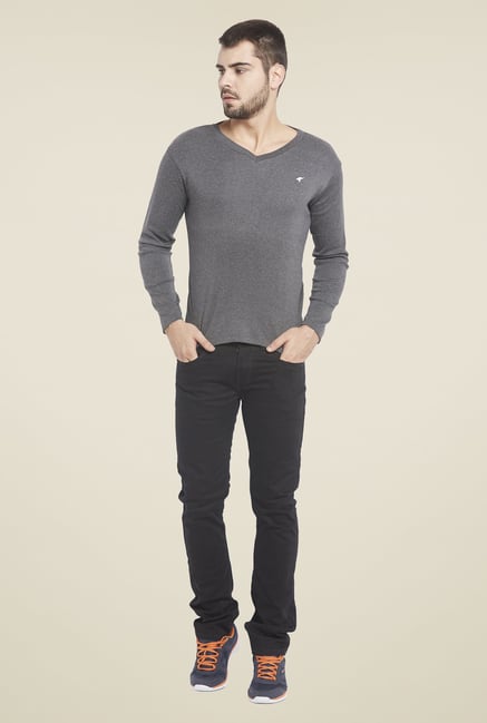 Globus Grey Solid T Shirt Globus Grey Solid T Shirt