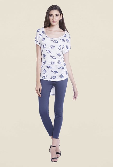 Globus White Short Sleeve Top Globus White Short Sleeve Top