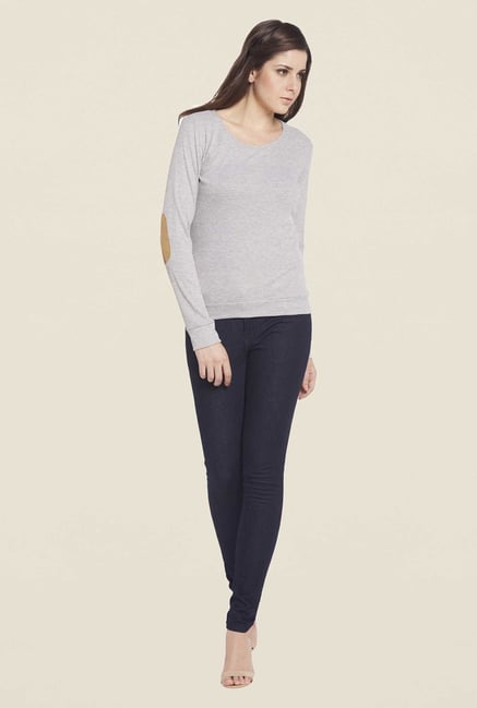 Globus Grey Solid Top Globus Grey Solid Top