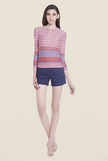 Globus Multicolor Printed Top Globus Multicolor Printed Top