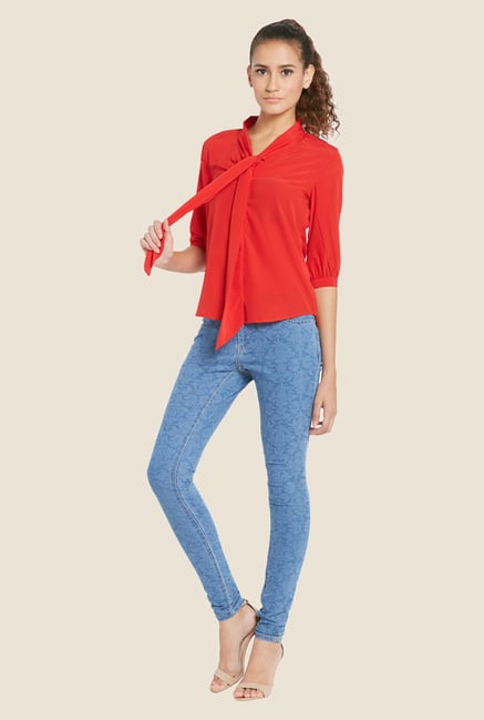 Globus Red Solid Top Globus Red Solid Top