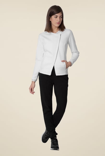 Puma White Jacquard Jacket Puma White Jacquard Jacket