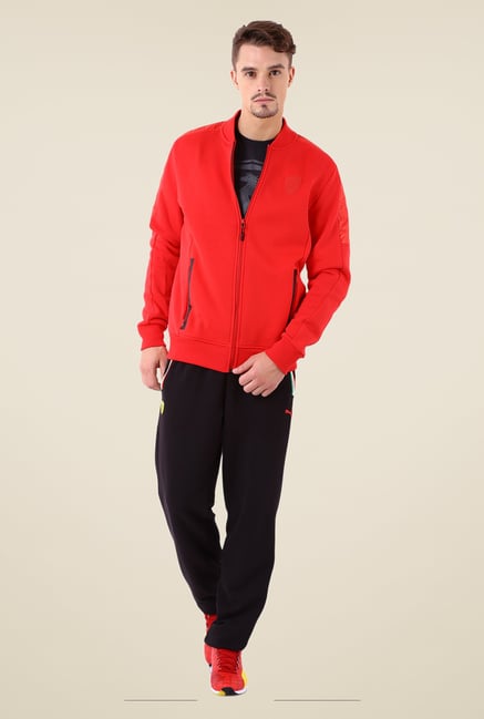 Puma Red Solid Jacket Puma Red Solid Jacket