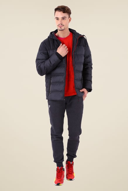 Puma Black Solid Jacket Puma Black Solid Jacket