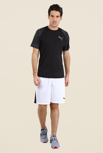 Puma Black Printed T Shirt Puma Black Printed T Shirt