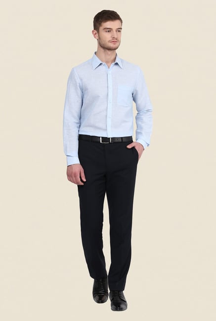 Turtle Sky Blue Solid Shirt Turtle Sky Blue Solid Shirt