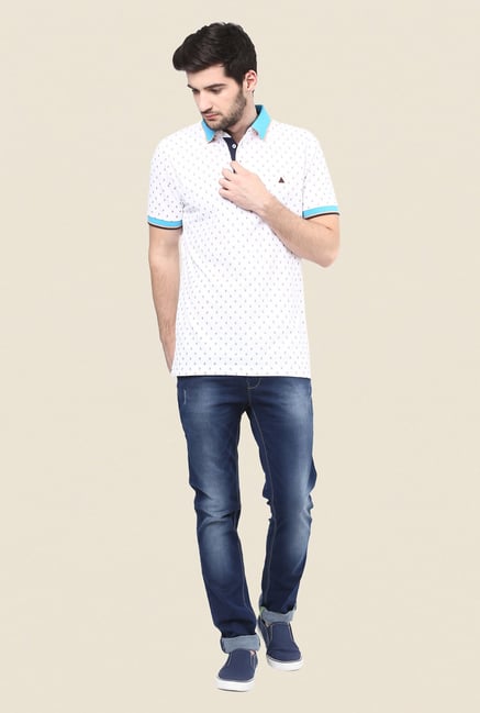Turtle Navy Heavily Washed Jeans Turtle Navy Heavily Washed Jeans