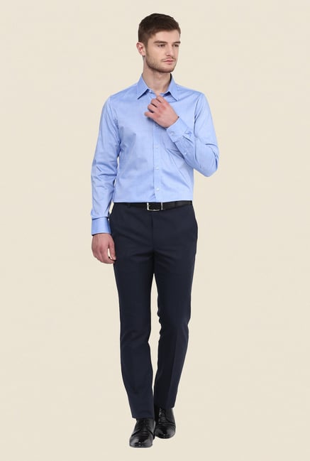 Turtle Blue Solid Shirt Turtle Blue Solid Shirt