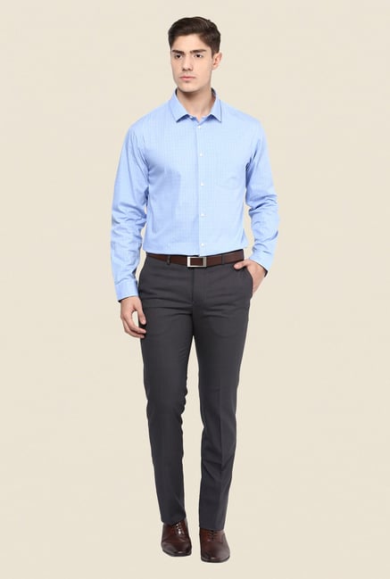 Turtle Dark Grey Solid Trouser Turtle Dark Grey Solid Trouser
