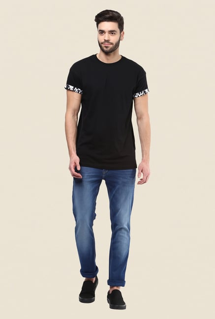 Turtle Dark Blue Lightly Washed Jeans Turtle Dark Blue Lightly Washed Jeans