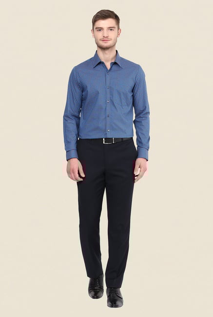 Turtle Blue Checks Shirt Turtle Blue Checks Shirt
