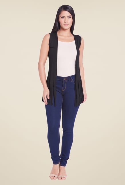 Globus Black Solid Shrug Globus Black Solid Shrug