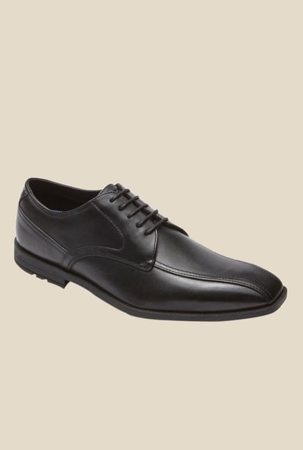 Rockport Global Road Black Derby Shoes Rockport Global Road Black Derby Shoes