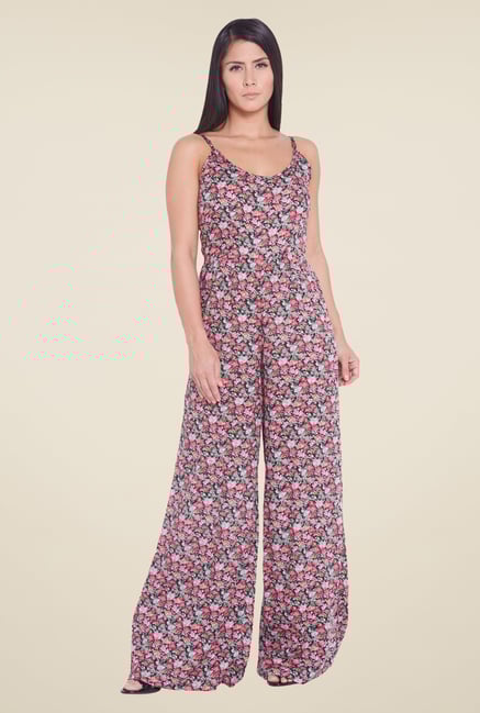Globus Multicolor Floral Printed Jumpsuit Globus Multicolor Floral Printed Jumpsuit