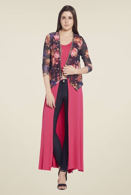 Globus Multicolor Printed Shrug Globus Multicolor Printed Shrug