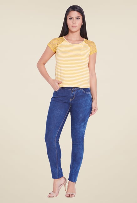 Globus Blue Acid Wash Jeans Globus Blue Acid Wash Jeans