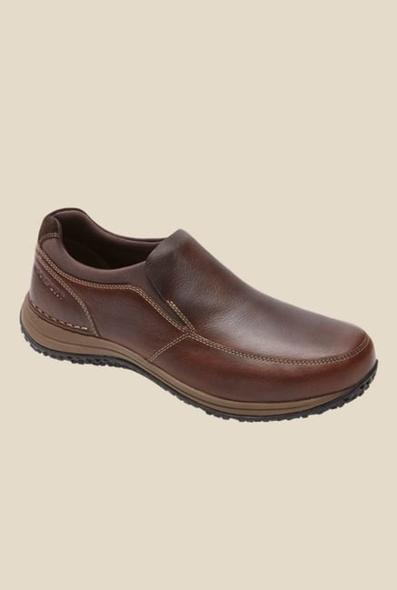 Rockport Walk 360 Brown Slip-Ons Rockport Walk 360 Brown Slip-Ons