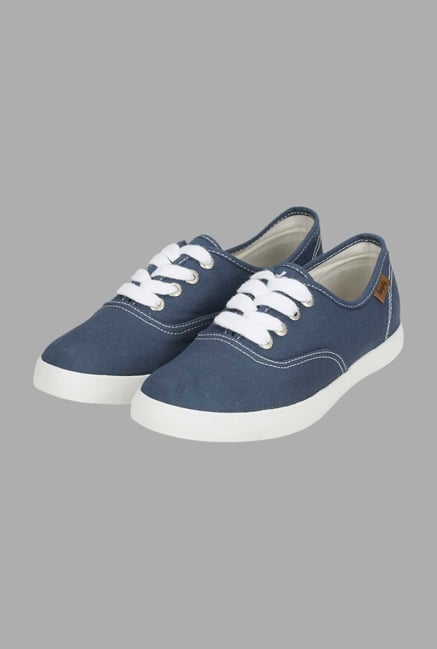 Deeply Blue Canvas Sneakers Deeply Blue Canvas Sneakers