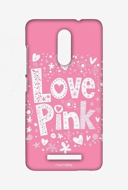 Macmerise XACN3SMI0518 Love Pink Sublime Case for Xiaomi Redmi Note 3 Macmerise XACN3SMI0518 Love Pink Sublime Case for Xiaomi Redmi Note 3