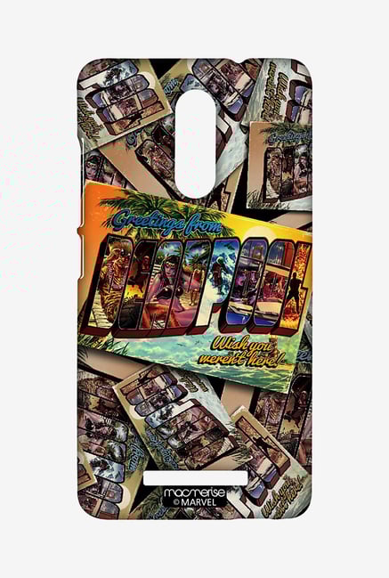 Macmerise XACN3SMM0284 Deadpool Postcard Sublime Case for Xiaomi Redmi Note 3 Macmerise XACN3SMM0284 Deadpool Postcard Sublime Case for Xiaomi Redmi Note 3