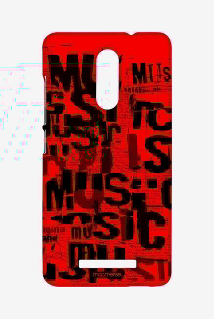 Macmerise XACN3SMI0530 Music Mania Sublime Case for Xiaomi Redmi Note 3 Macmerise XACN3SMI0530 Music Mania Sublime Case for Xiaomi Redmi Note 3