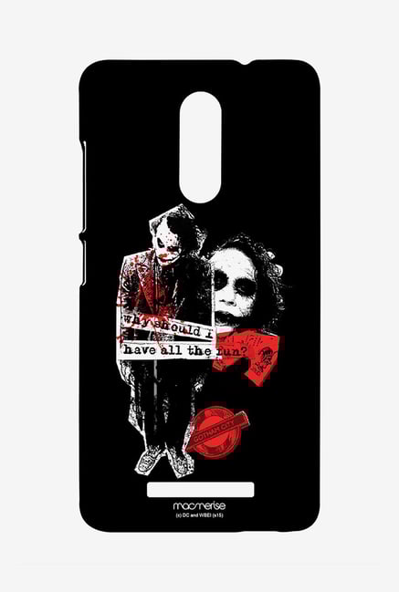 Macmerise XACN3SDK0134 Joker Fun Sublime Case for Xiaomi Redmi Note 3 Macmerise XACN3SDK0134 Joker Fun Sublime Case for Xiaomi Redmi Note 3