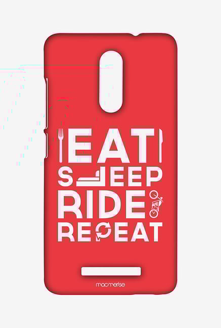 Macmerise XACN3SMI0164 Eat Sleep Ride Repeat Sublime Case for Xiaomi Redmi Note 3 Macmerise XACN3SMI0164 Eat Sleep Ride Repeat Sublime Case for Xiaomi Redmi Note 3
