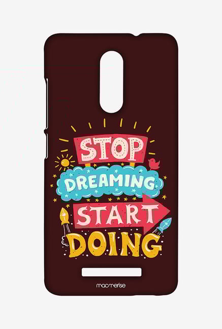 Macmerise XACN3SMI0374 Stop Dreaming Start Doing Sublime Case for Xiaomi Redmi Note 3 Macmerise XACN3SMI0374 Stop Dreaming Start Doing Sublime Case for Xiaomi Redmi Note 3