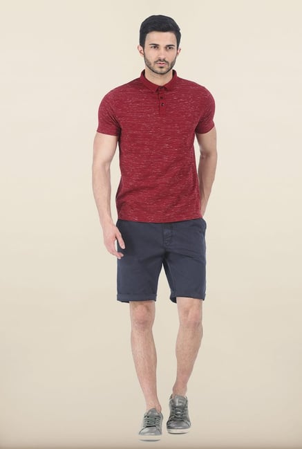 Basics Rumba Red Polo T Shirt Basics Rumba Red Polo T Shirt