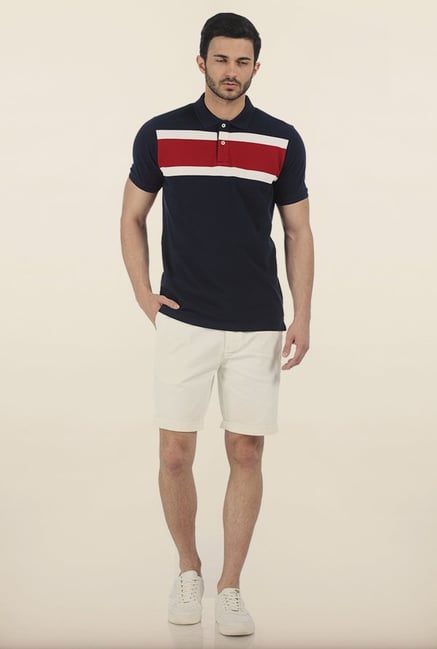 Basics Dress Navy Polo T Shirt Basics Dress Navy Polo T Shirt