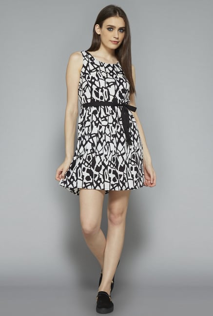 Nuon by Westside White Printed Dress Nuon by Westside White Printed Dress