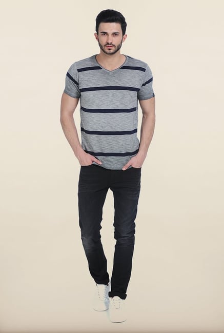 Basics Dove Grey Vintage T Shirt Basics Dove Grey Vintage T Shirt