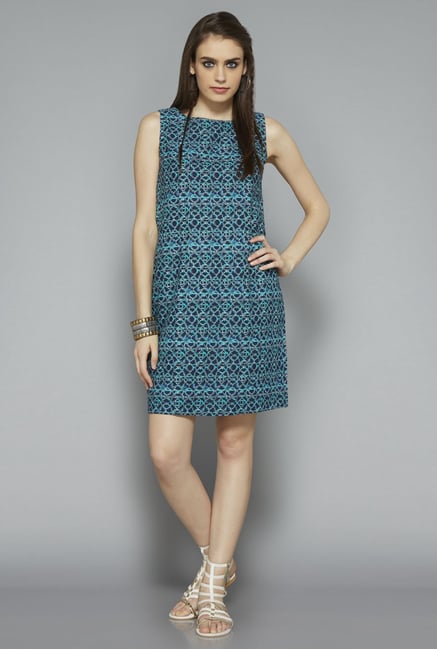 Bombay Paisley by Westside Indigo Printed Dress Bombay Paisley by Westside Indigo Printed Dress